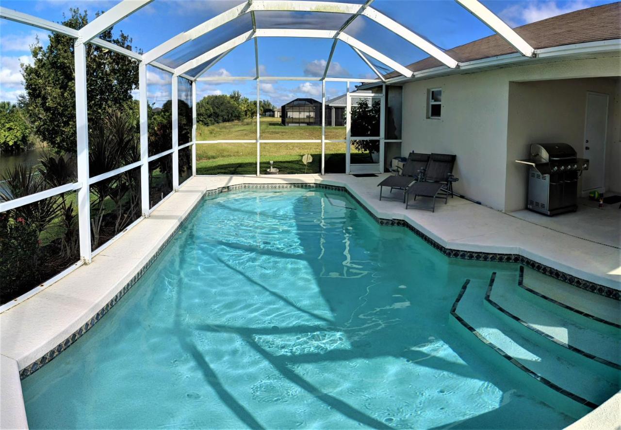 Villa Luhna 3 Bed / 2 Bath Canalfront Heated Pool Cape Coral Exterior foto